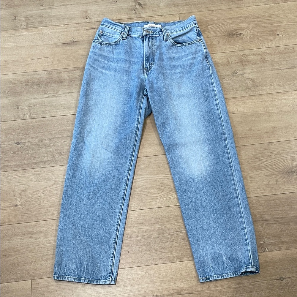 Levi’s 94 baggy Strauss Women’s Light Blue Boyfriend Jeans